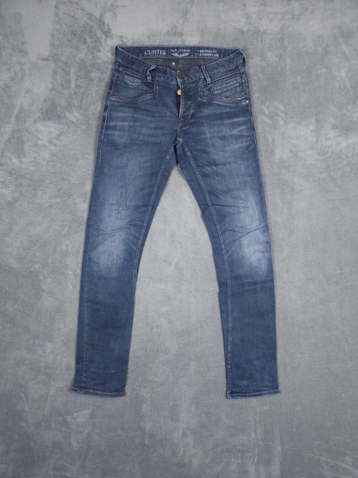 Pme Legend Broek Curtis W32 L36 Relaxed Fit Blauw Pall Mall., Kleding | Heren, Spijkerbroeken en Jeans, ., W32 (confectie 46) of kleiner