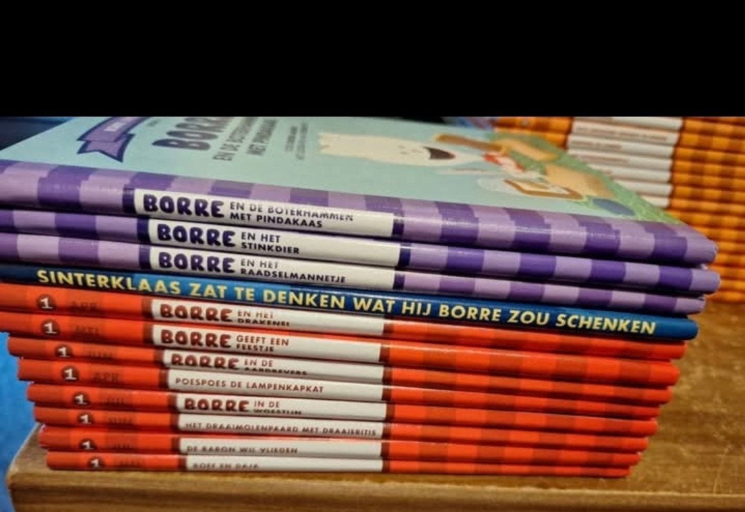 12 Borre boekjes voor groep 0/1 - Diverse avonturen, Boeken, Ophalen of Verzenden, Gelezen, 3 tot 4 jaar