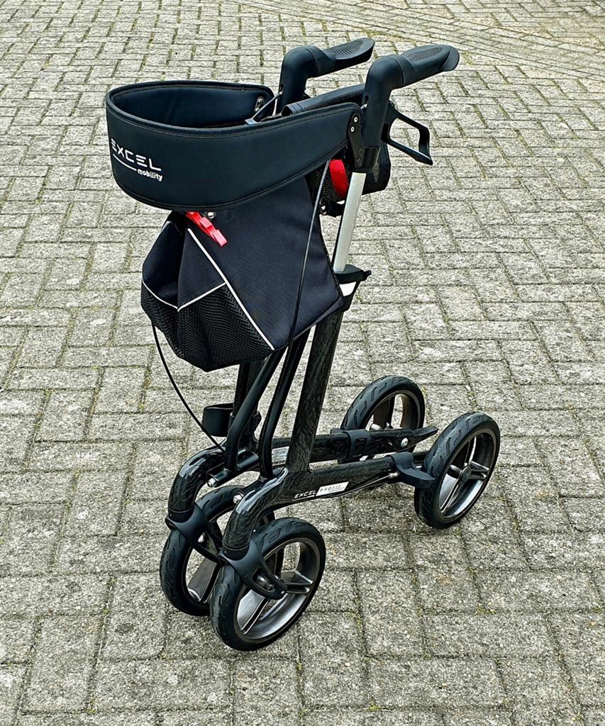 Lichtgewicht rollator Excel Esprit Carbon NIEUW, Diversen, Lichtgewicht, Excel Esprit, Excel Esprit, Nieuw