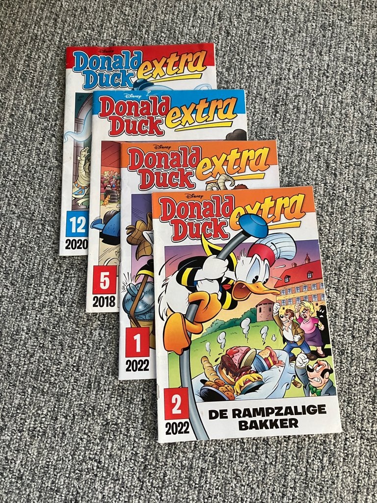 Donald Duck Extra, Boeken, Meerdere stripboeken, Ophalen of Verzenden, Zo goed als nieuw, Walt Disney