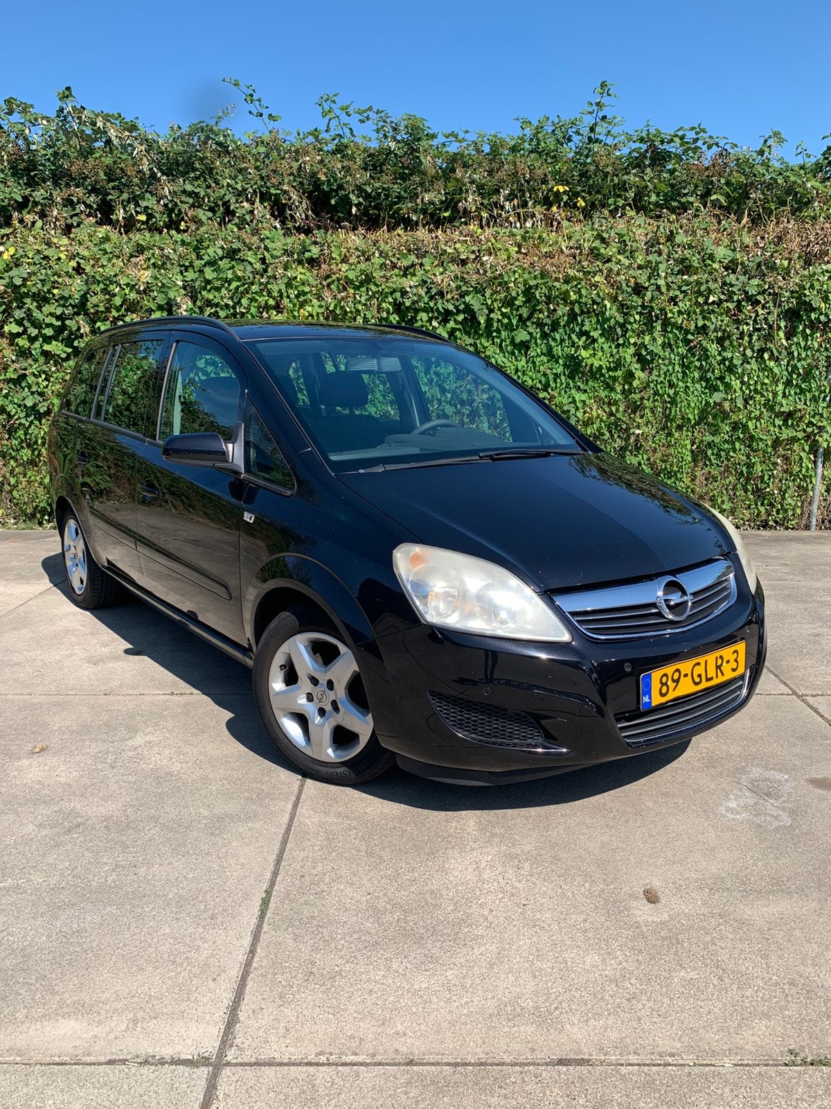 Opel zafira 1.8 7 persoons, Auto's, Voorwielaandrijving, Stof, Zwart, 4 cilinders