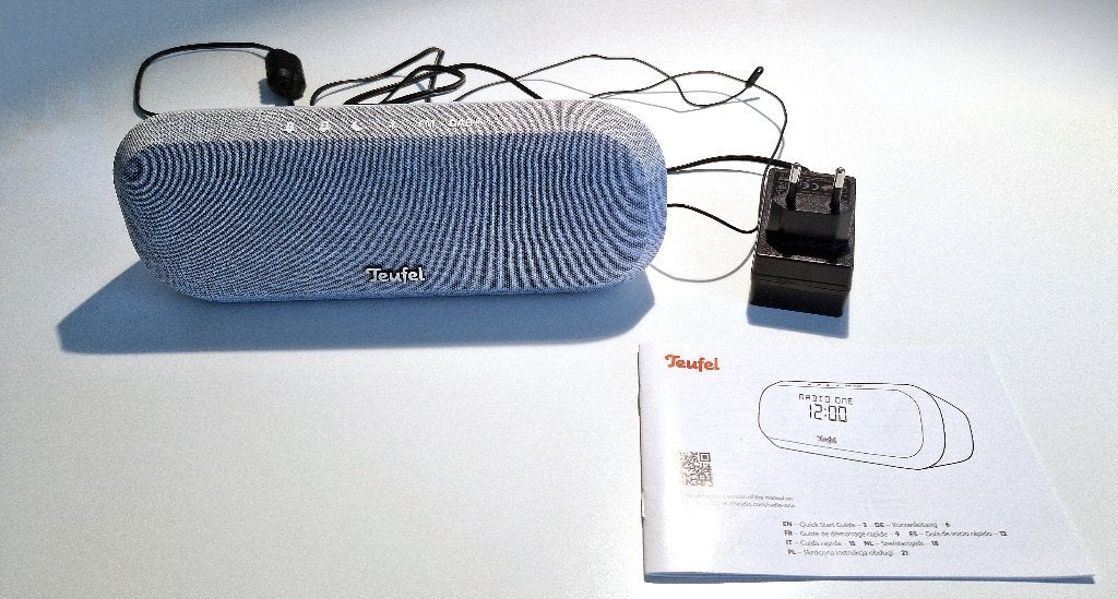 Teufel Radio One wekkerradio, Ophalen of Verzenden, Zo goed als nieuw, Digitaal