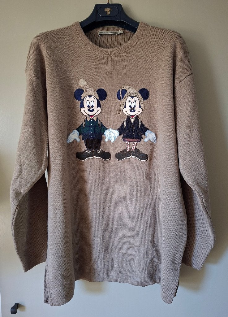 Donaldson Disney Mickey & Minnie Mouse Trui Maat M, Ophalen of Verzenden, Mickey Mouse, Zo goed als nieuw, Kleding of Textiel