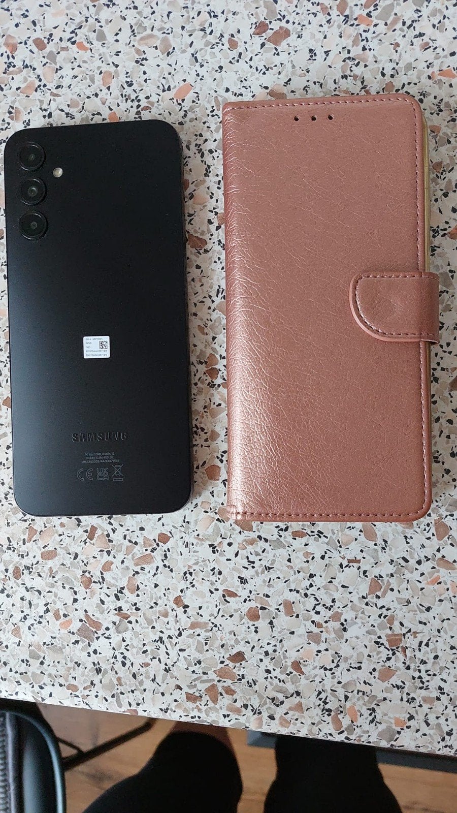 Samsung galaxy a14 5G, Ophalen, Zwart, Zo goed als nieuw, 64 GB
