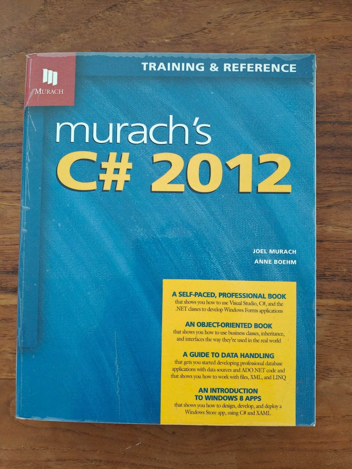 Murach's C# 2012 - Training & Reference Boek, Boeken, Zo goed als nieuw, Beta, Joel Murach, Anne Boehm, HBO