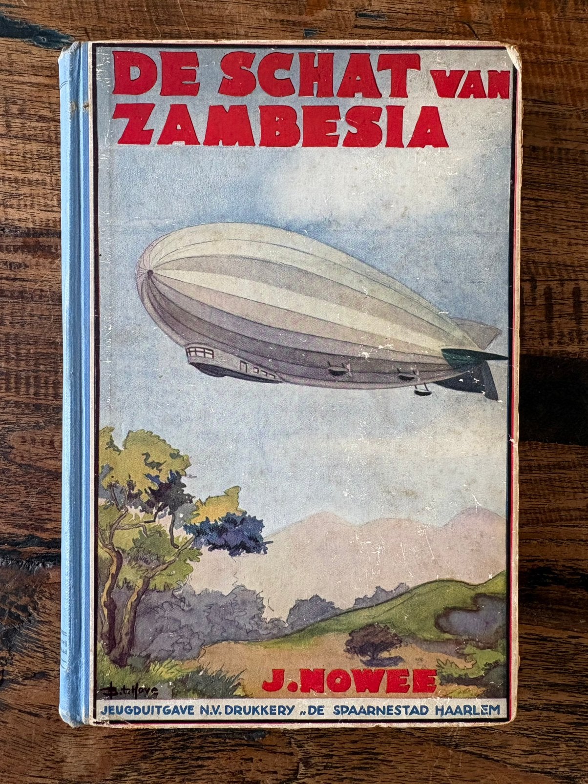 De schat van Zambesia - J. Nowee - 1932 (eerste druk), Ophalen of Verzenden