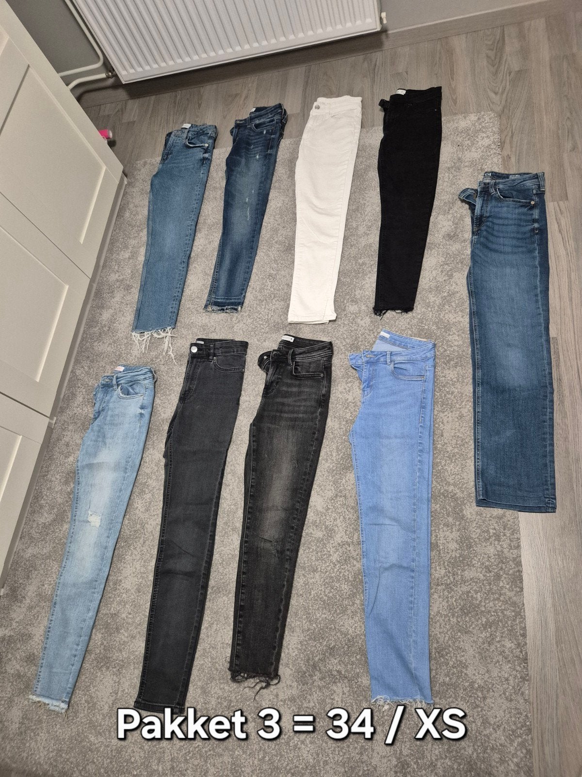 9 x jeans Maat 34 / XS
C&A
Mango, Blauw, Zara, Ophalen of Verzenden, Zo goed als nieuw
