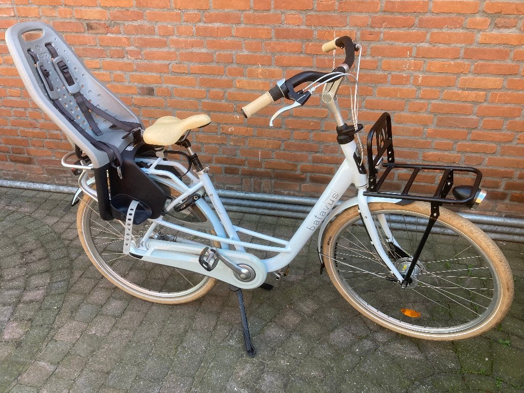 Batavus Moeder fiets, Ophalen, 2 zitjes, Gebruikt, 47 tot 50 cm