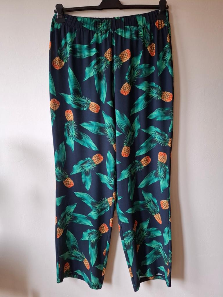 Yoek broek pineapple groen maat: M/42,44, Kleding | Dames, Yoek, Maat 42/44 (L), Ophalen of Verzenden, Zo goed als nieuw
