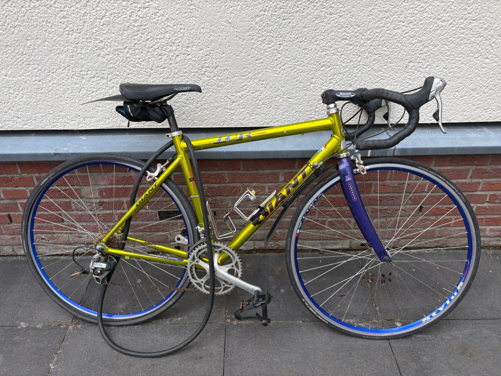 Racefiets Giant - retro model, Ophalen, Zo goed als nieuw, Aluminium, Giant
