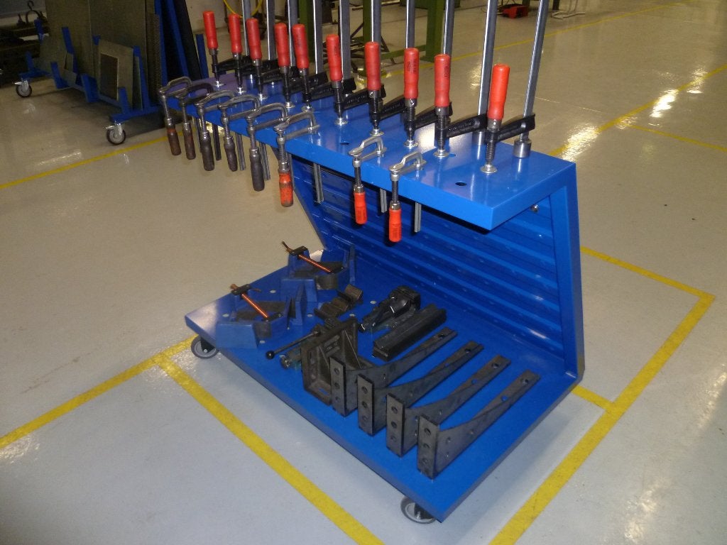 Nieuw Weldkar Tooling Kar voor opspan gereedschap lastafel, Ophalen of Verzenden, Nieuw