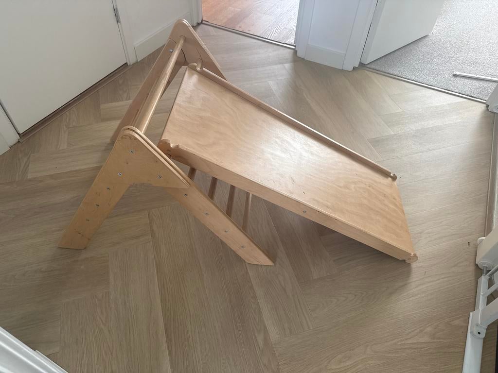Houten Klimrek / Glijbaan voor Kinderen pikler, Ophalen, Zo goed als nieuw, Jongen of Meisje