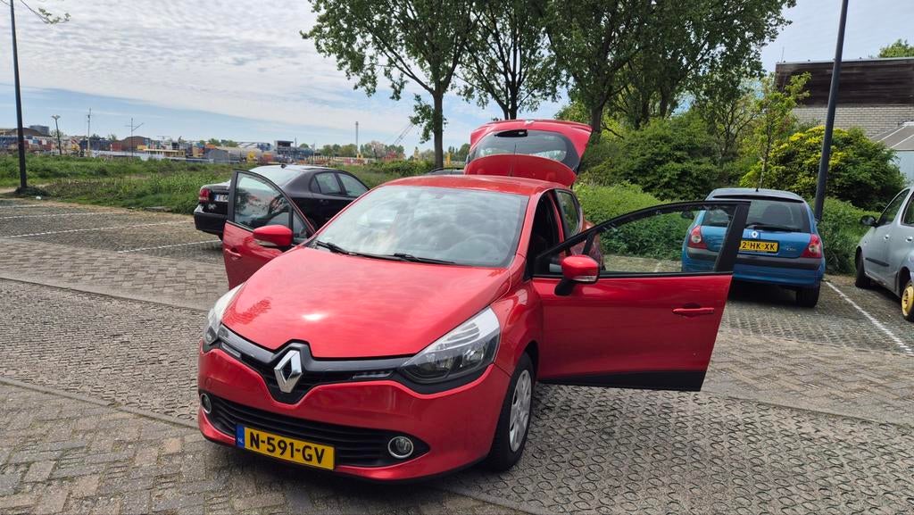 Renault Clio 1.2 LPG/Benzine, Auto's, Voorwielaandrijving, Stof, Zwart, Bedrijf