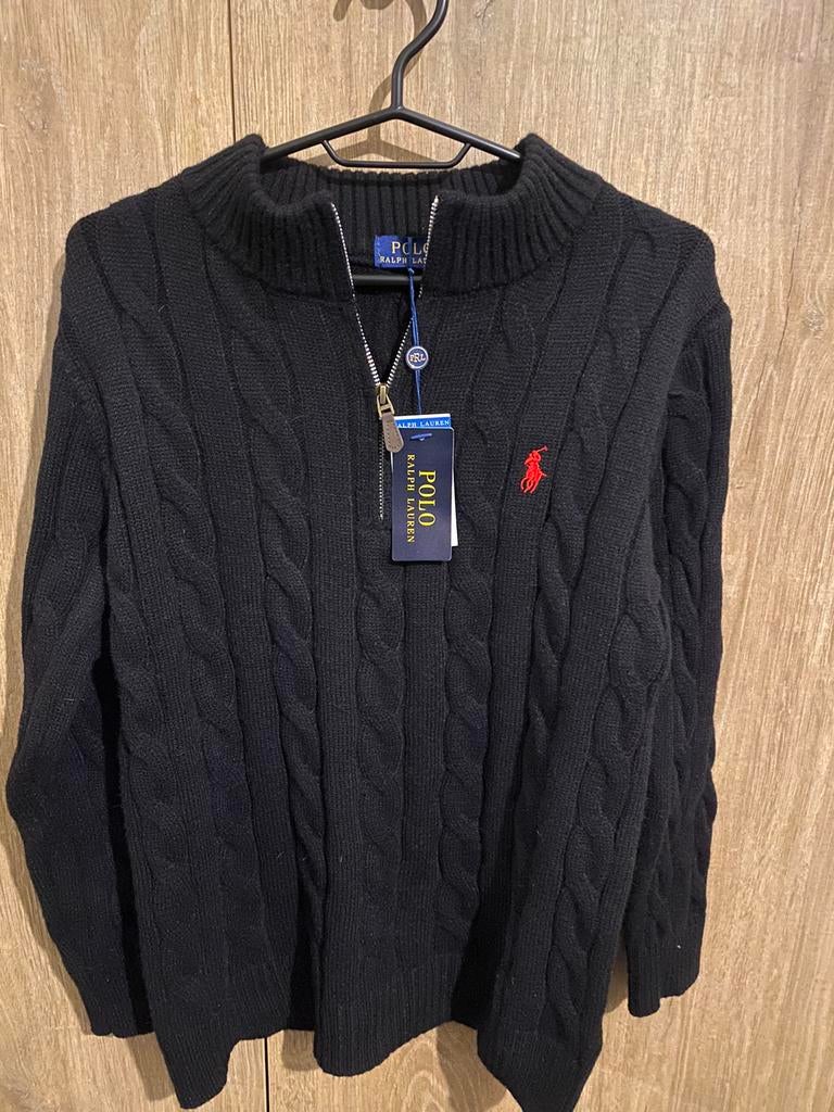 Ralph Lauren polo, Verzenden, Nieuw, Maat 52/54 (L), Zwart