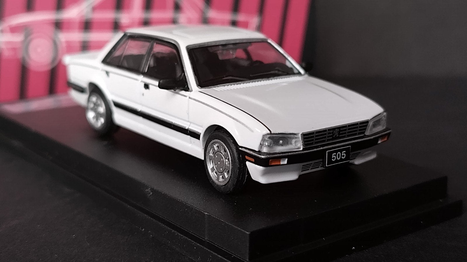 Peugeot 505 Turbo Blanc 1:64 Shadow Pol, Hobby en Vrije tijd, Auto, Verzenden, Nieuw, .