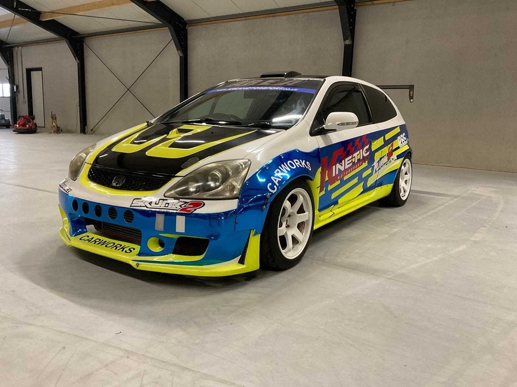 Honda Civic rally raceauto personenauto 4x4 “500pk”, Auto's, Honda, Voorwielaandrijving, 1998 cc, Gebruikt, 4 cilinders