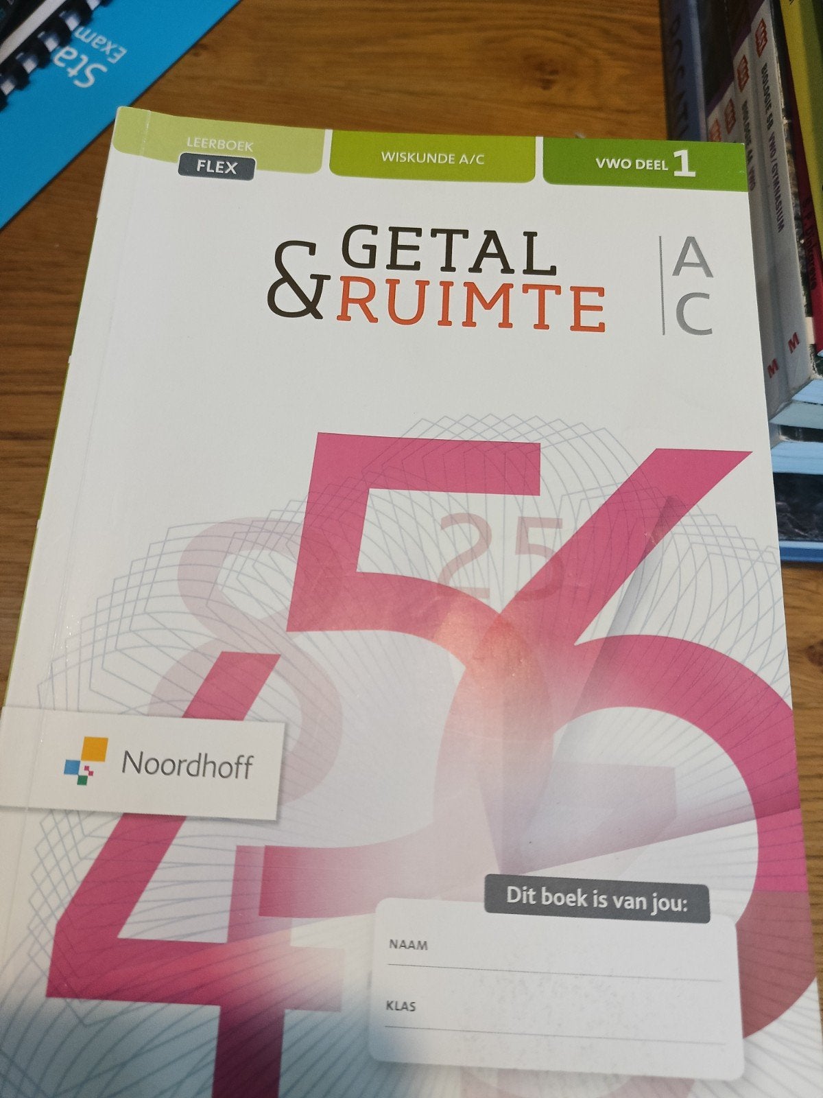 Wiskunde A/C Getal & Ruimte VWO en HAVO Deel 1, 2, 3, Boeken, Schoolboeken, Gelezen, VWO, Wiskunde A, Noordhoff