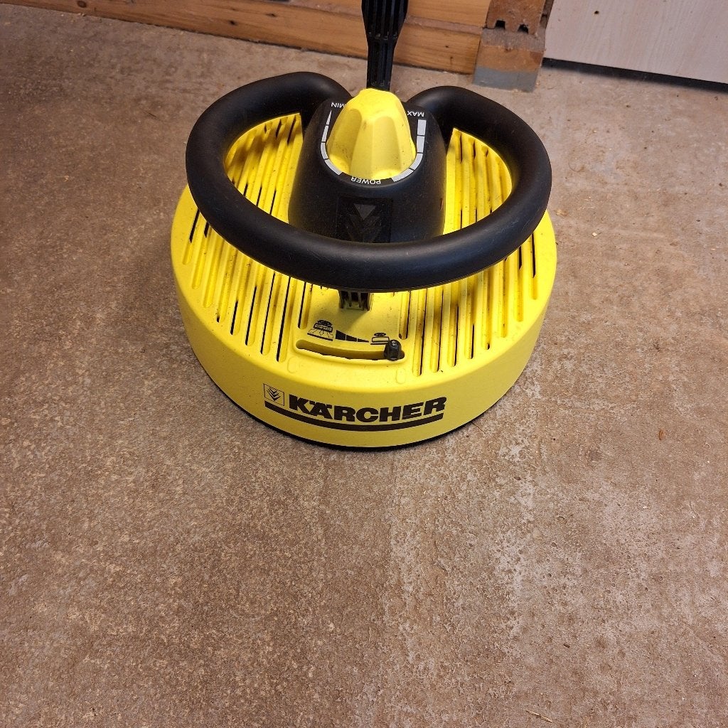 Karcher patio- / terrasreiniger T-300 met aluminium steel, Kärcher, Ophalen of Verzenden, Zo goed als nieuw, Elektrisch