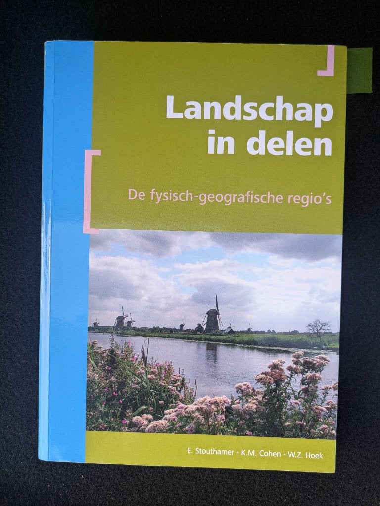 Landschap in delen, Boeken, Zo goed als nieuw, W.Z. Hoek, E. Stouthamer, K.M. Cohen, Beta, HBO