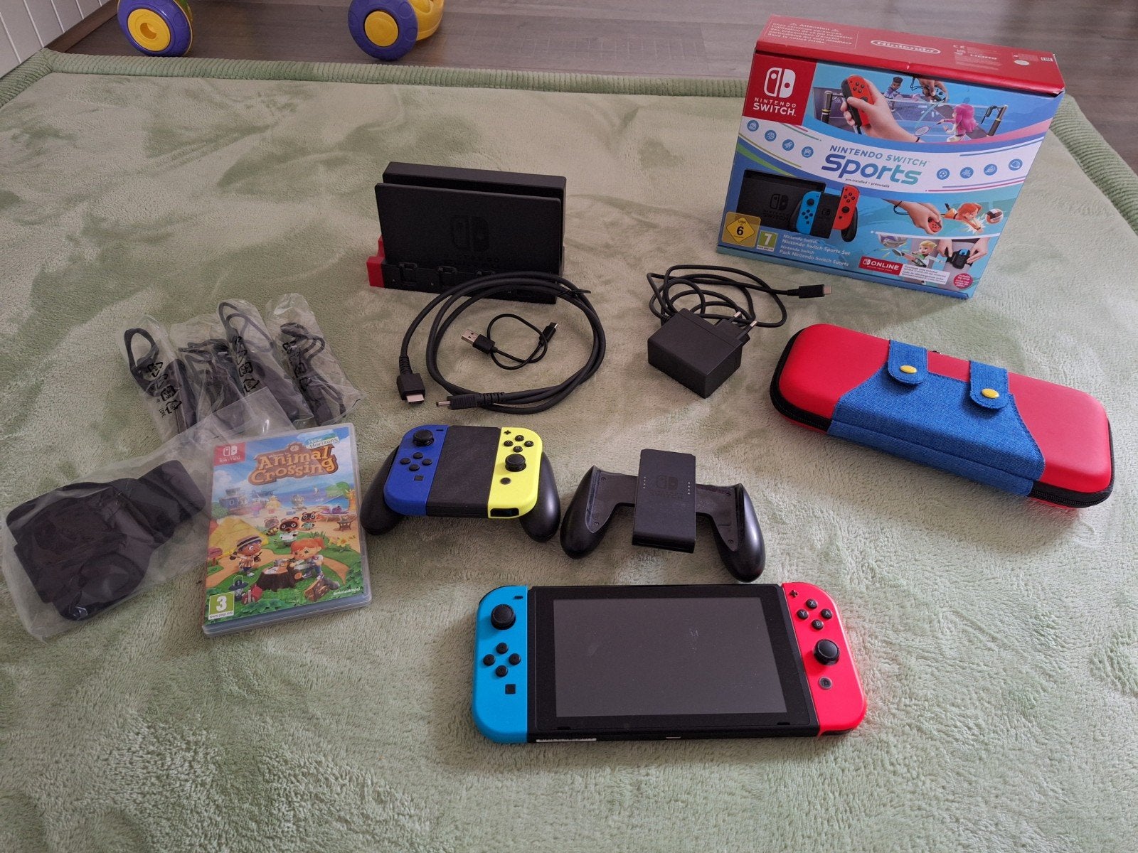 Nintendo Switch Compleet Pakket met Extra's en Game, Ophalen, Met games, Met 2 controllers, Zo goed als nieuw