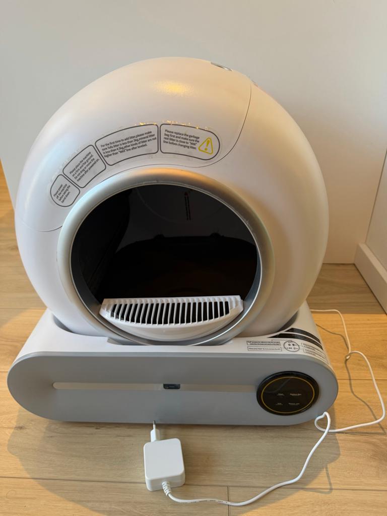 Zelfreinigende kattenbak (automatisch) van Tuya, Ophalen, Zelfreinigend, Zo goed als nieuw, Open