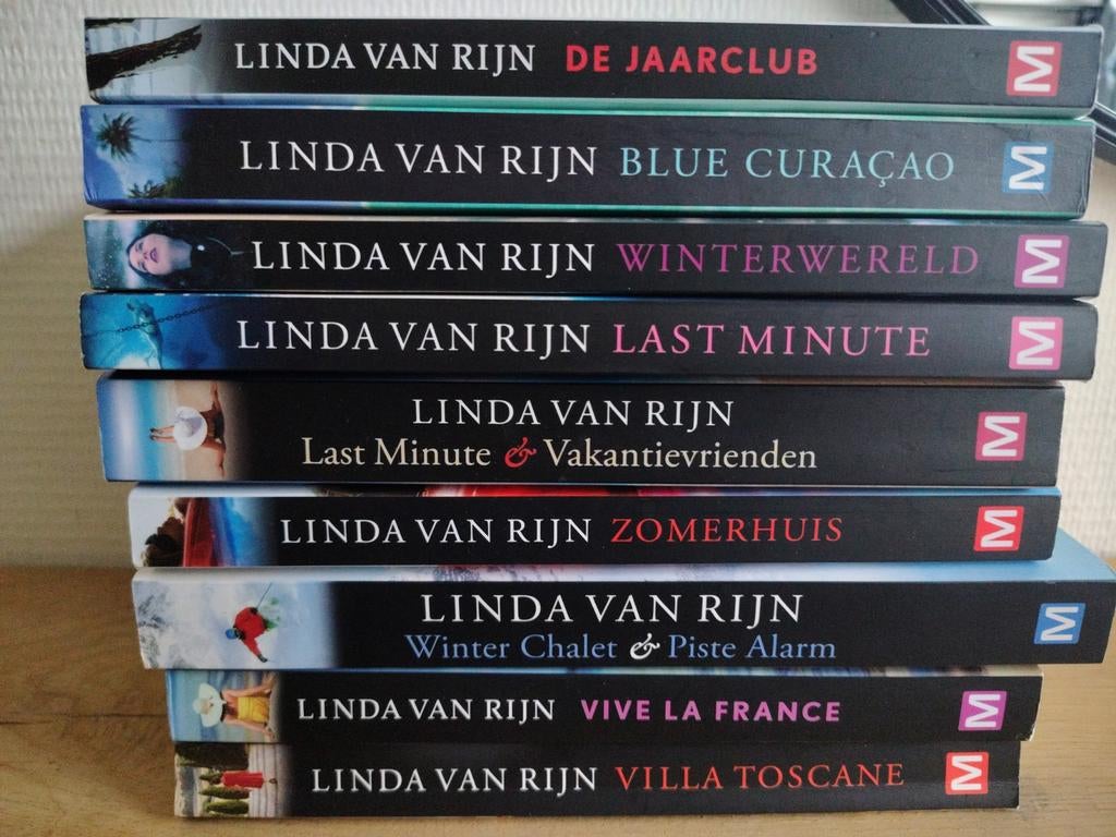 Linda van Rijn boeken, Ophalen of Verzenden, Gelezen