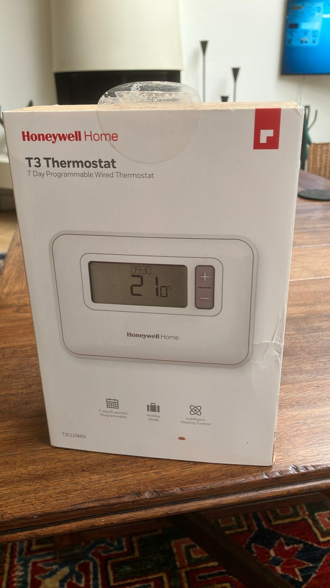 Honeywell home t3 thermostaat, Ophalen of Verzenden, Zo goed als nieuw