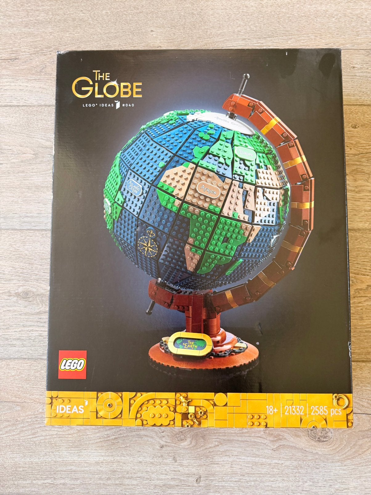 Lego ideas the globe 21332, Lego, Nieuw, Ophalen of Verzenden, Ideas