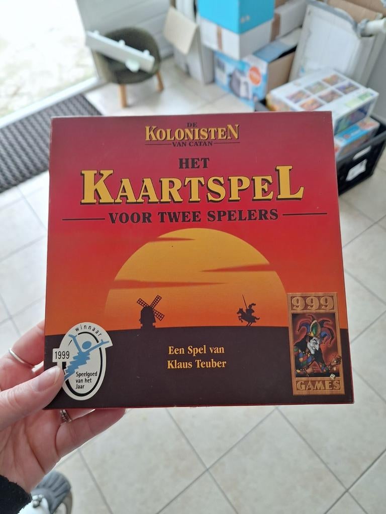 De Kolonisten van Catan: Het Kaartspel voor Twee Spelers, Een of twee spelers, Ophalen, Gebruikt, 999 Games