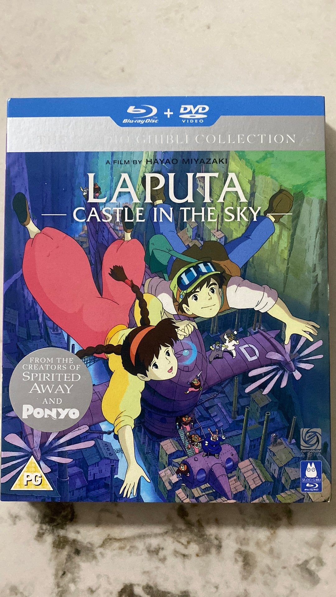 Laputa blu ray castle in the sky, Ophalen of Verzenden, Zo goed als nieuw, Tekenfilms en Animatie