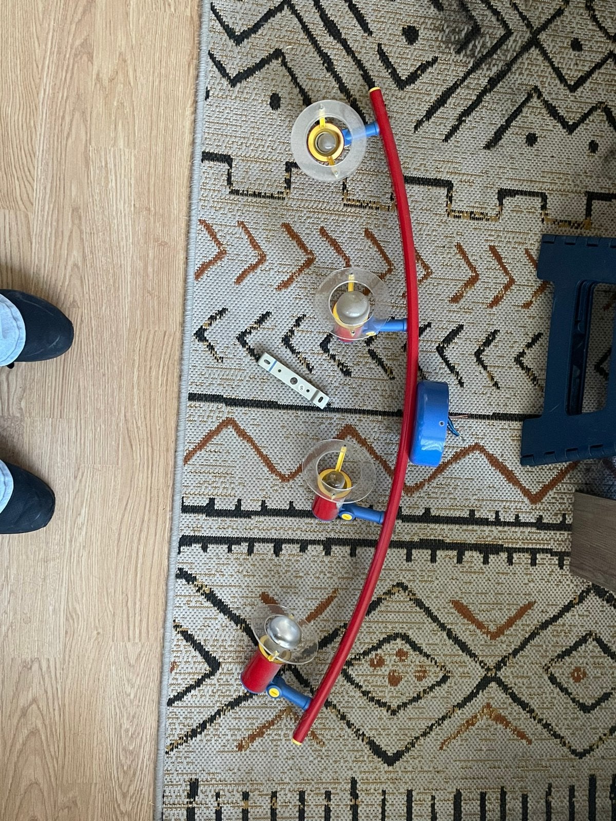 Lamp voor slaapkamer kinderkamer, Ophalen, Gebruikt, Meerkleurig