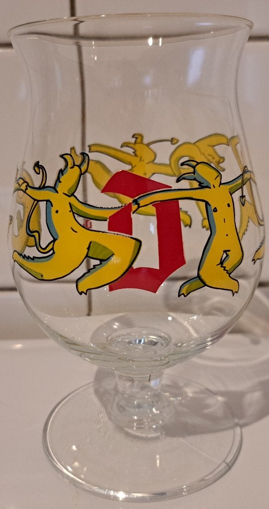 Duvel the 6 hop devils, Verzamelen, Biermerken, Ophalen of Verzenden, Zo goed als nieuw, Glas of Glazen, Duvel