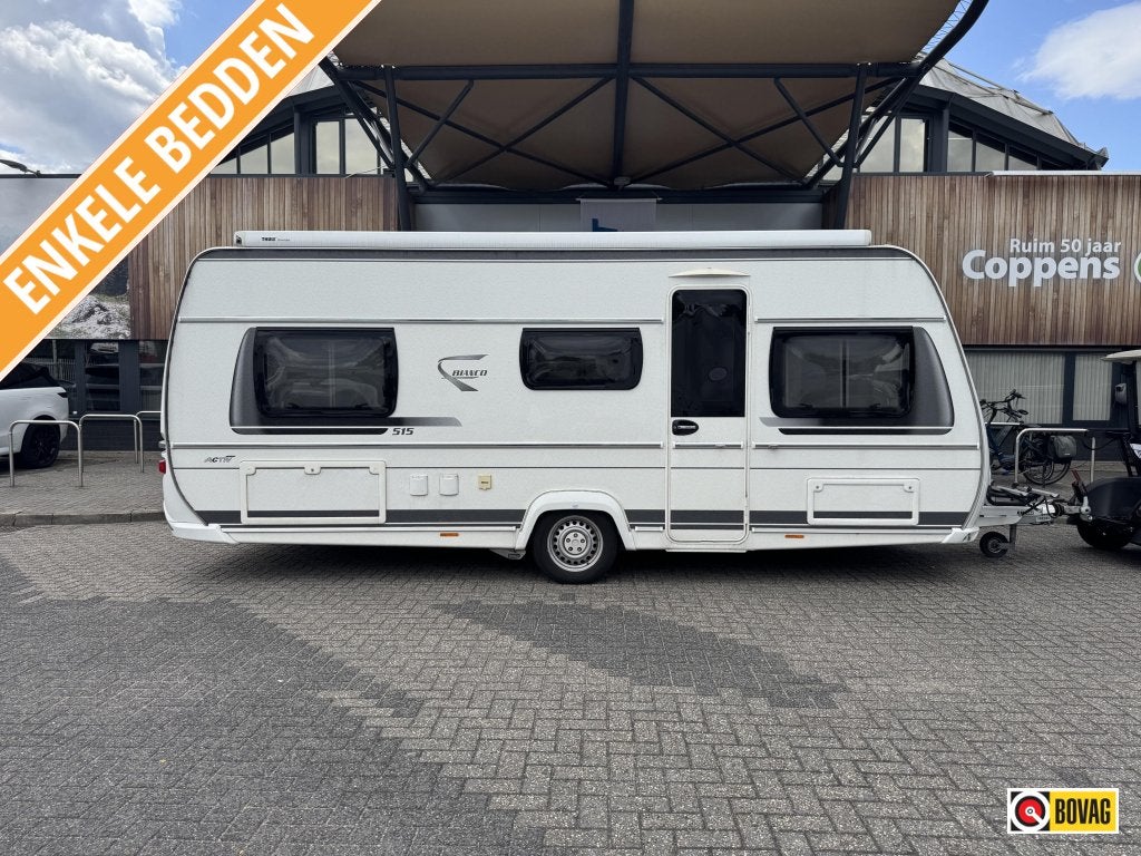 Fendt Bianco Activ 515 SGE 2019 Mover,Airco,Luifel!!, Caravans en Kamperen, Schokbreker, Overige typen, Bedrijf, Treinzit