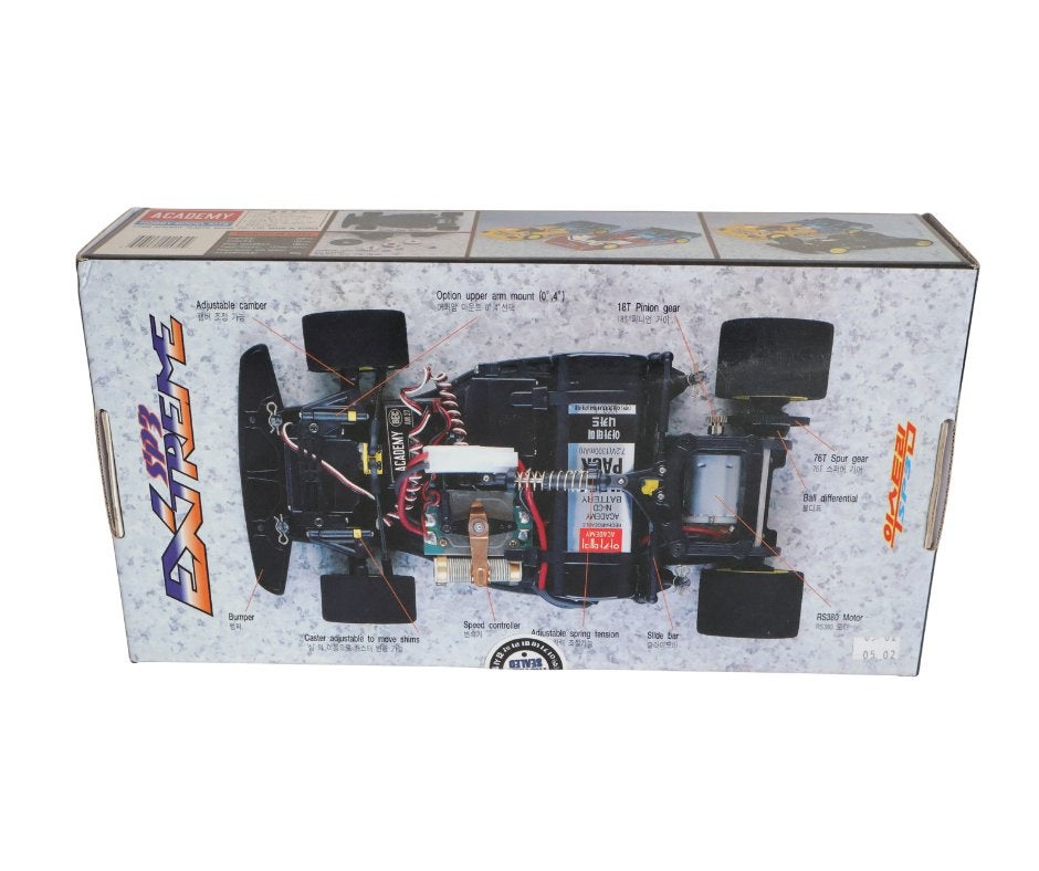 Academy Extreme SP3 1/12 onroad rc auto nieuw, Elektro, Nieuw, Ophalen of Verzenden, Auto onroad