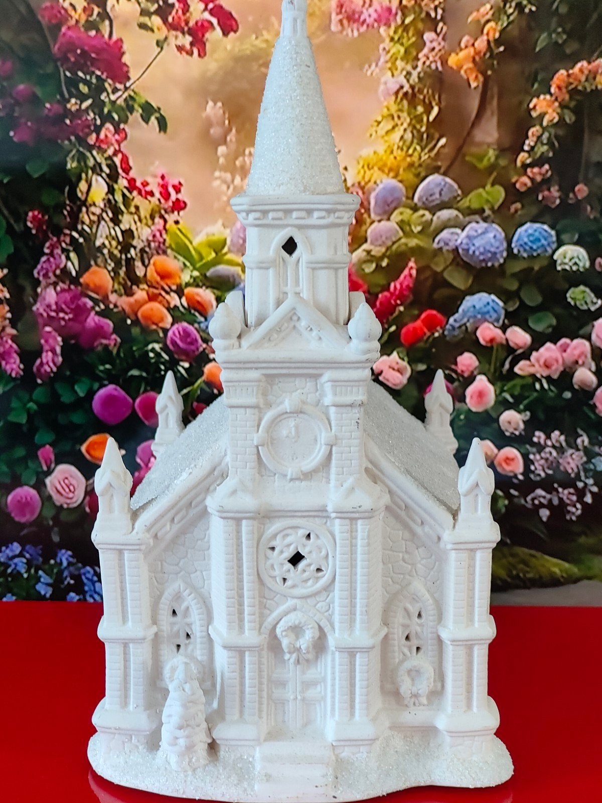 Een prachtig beeld van een kerk., Ophalen of Verzenden, Overige typen