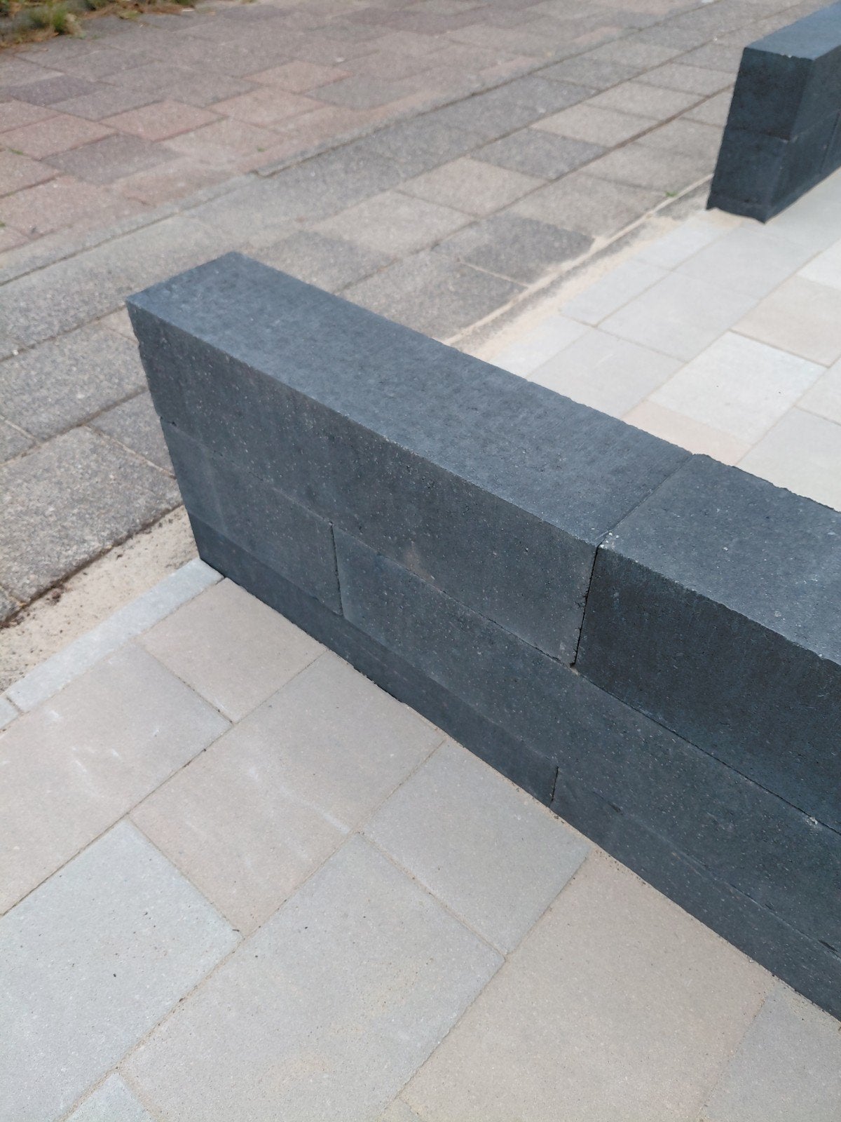 Linia palissade 15x15x60cm strak antraciet (4 stuks), Ophalen, Nieuw, Antraciet, Overige typen