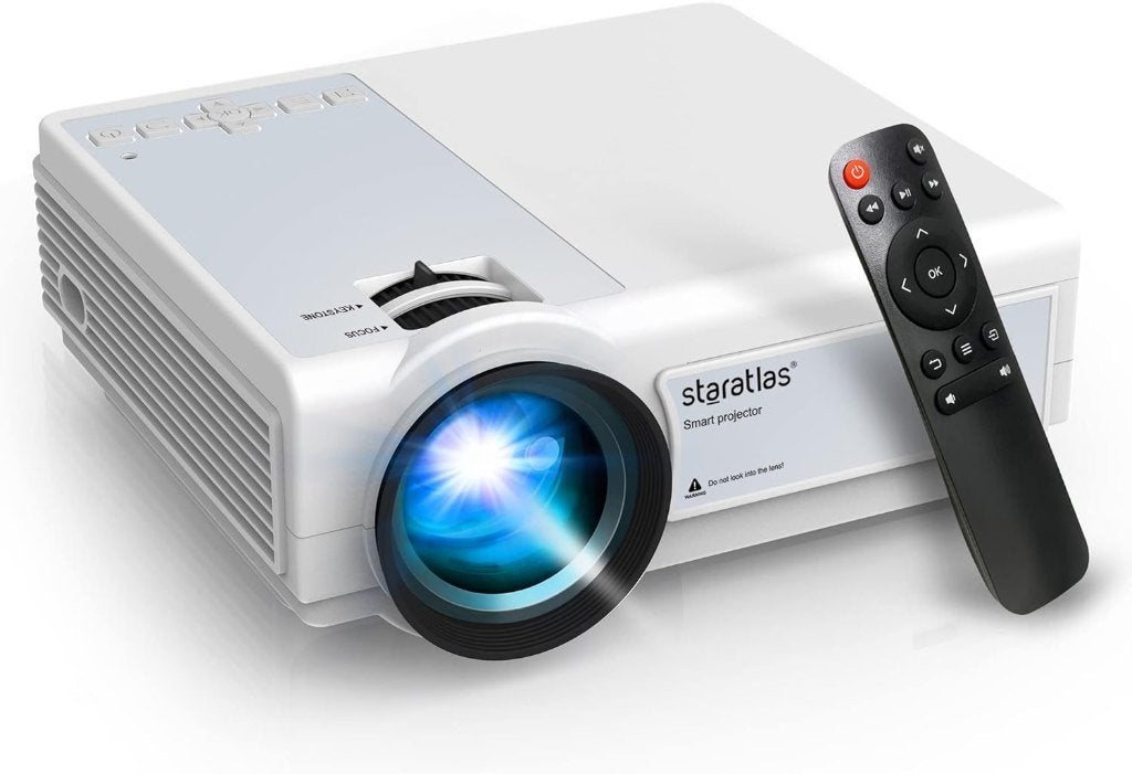 Staratlas Beamer WiFi Bluetooth Full HD 1080P projector, Ophalen, Staratlas, LED, Nieuw