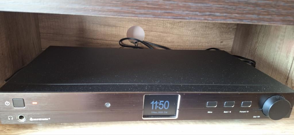 SOUNDMASTER DAB/ FM/NTERNETRADIO + YAMAHA AS201 VERST, Audio, Tv en Foto, Dvd-spelers, Ophalen of Verzenden, Gebruikt, Overige merken
