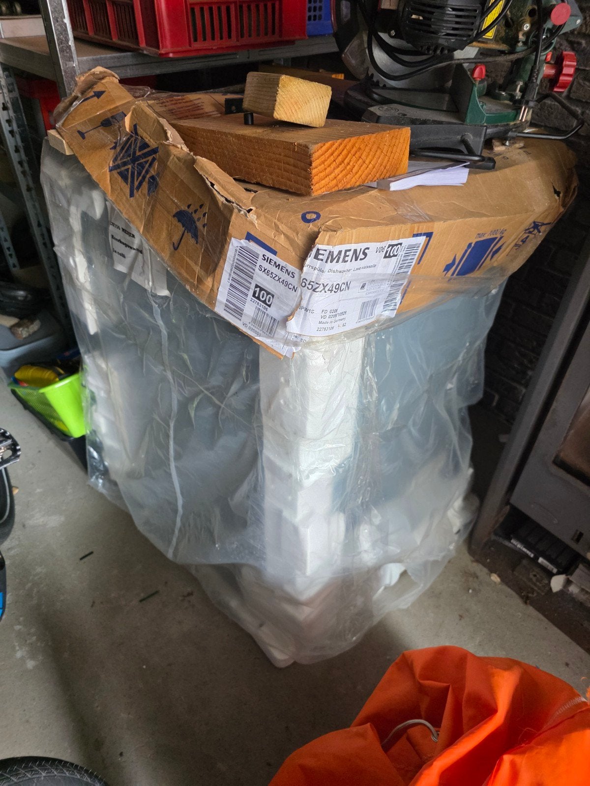 Siemens SX65ZX49CN IQ500 Vaatwasser - Nieuw in doos, Ophalen, 60 cm of meer, Minder dan 10 liter, Nieuw