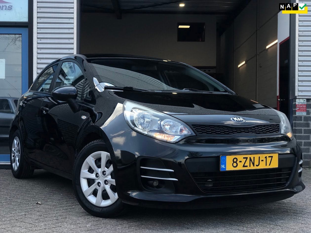 Kia Rio 1.2 CVVT ComfortLine|5DRS|AIRCO|ELEK. PAKKET, 1027 kg, 450 kg, Euro 6, 4 cilinders