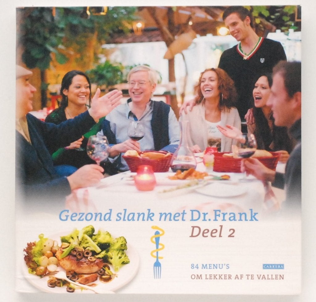Gezond Slank met Dr Frank - 84 Menu's om Lekker Af te Vallen, Boeken, Kookboeken, Verzenden, Hoofdgerechten, Zo goed als nieuw