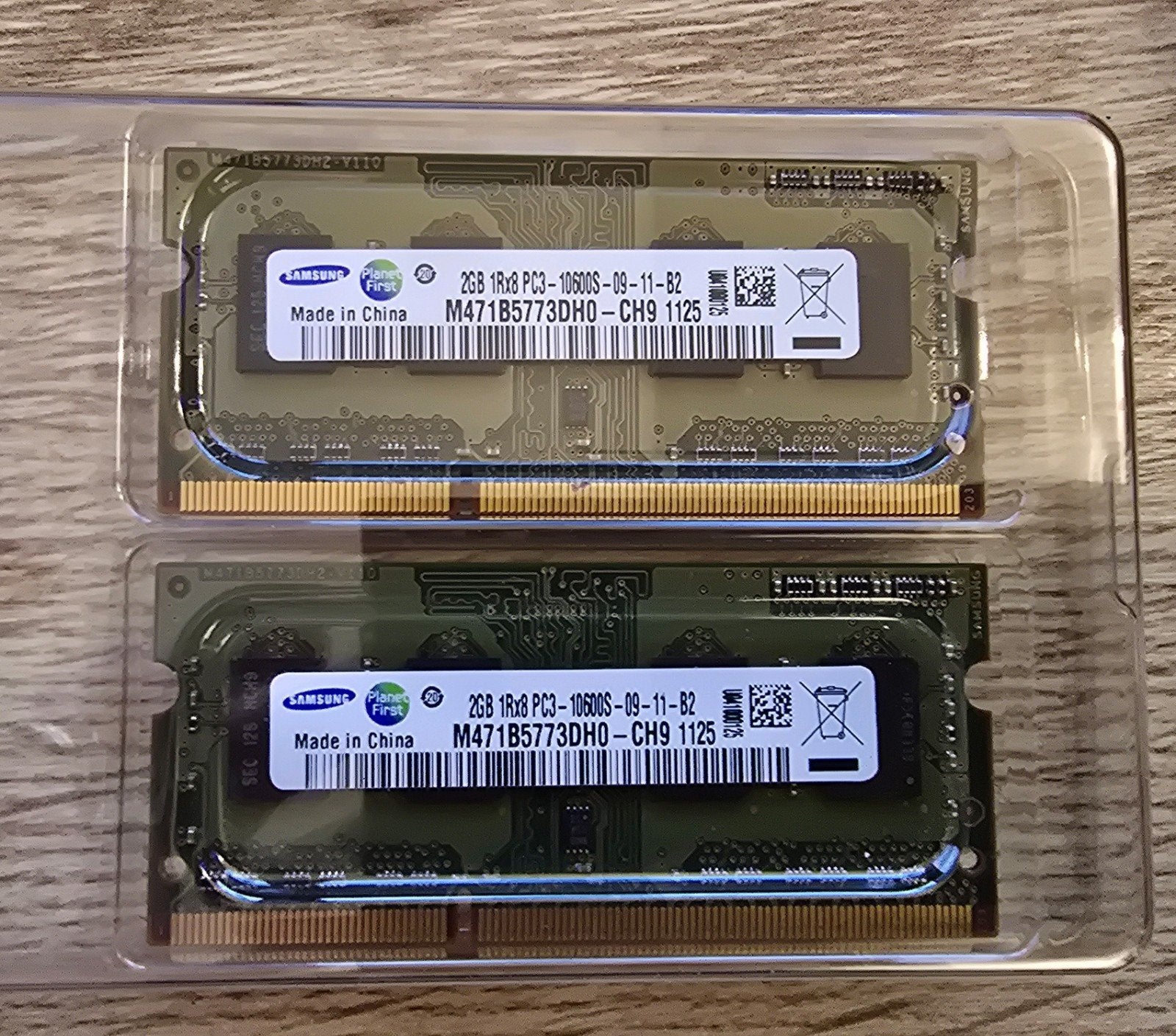 4GB DDR3 totaal - 2x 2GB Samsung RAM geheugen (PC3-10600S), Ophalen of Verzenden