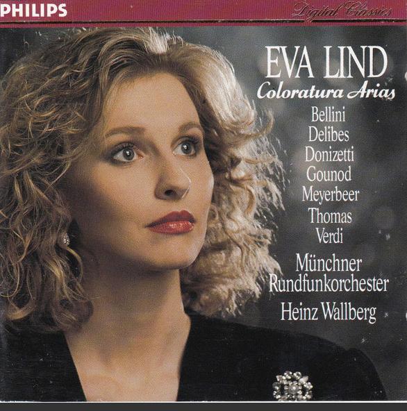 Eva Lind coloratura arias Verdi Delibes e.a., Ophalen of Verzenden, Romantiek, Zo goed als nieuw, Opera of Operette