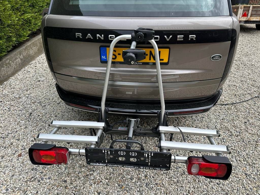 Uebler stabiele trekhaak fietsendrager voor 2 fietsen, Ophalen, 2 fietsen, Gebruikt, Trekhaakdrager