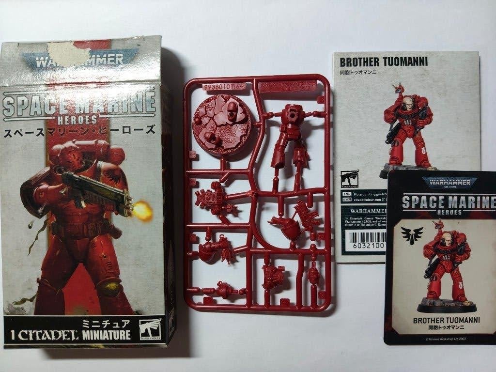Warhammer 40K Space Marine Heroes Angels Brother Tuomanni, Verzenden, Zo goed als nieuw, Warhammer 40000, Figuurtje(s)