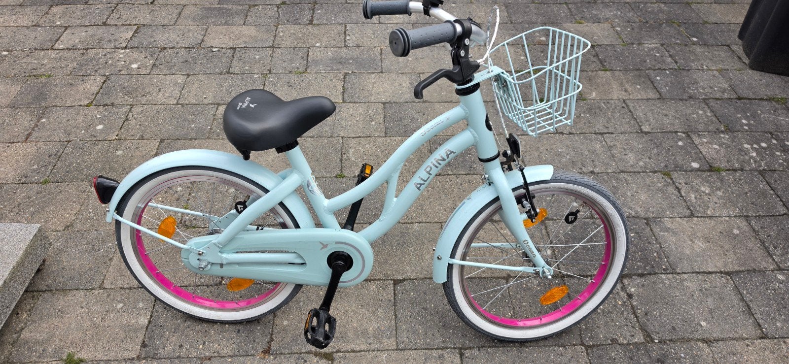 Meisjes fiets, Fietsen en Brommers, Fietsen | Vouwfietsen, Ophalen, Zo goed als nieuw, 16 tot 18 inch, Overige merken
