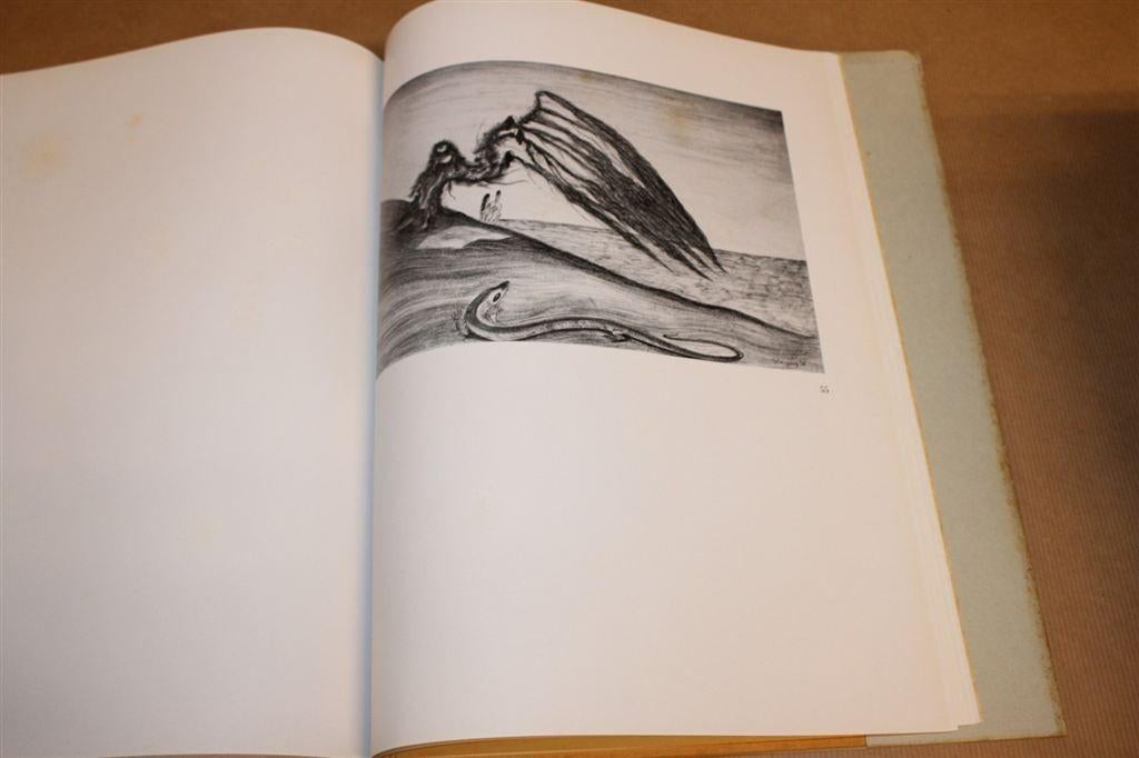 Ger Langeweg [1946] — Kunstboek met 71 platen [tekeningen], Ophalen of Verzenden, Gelezen