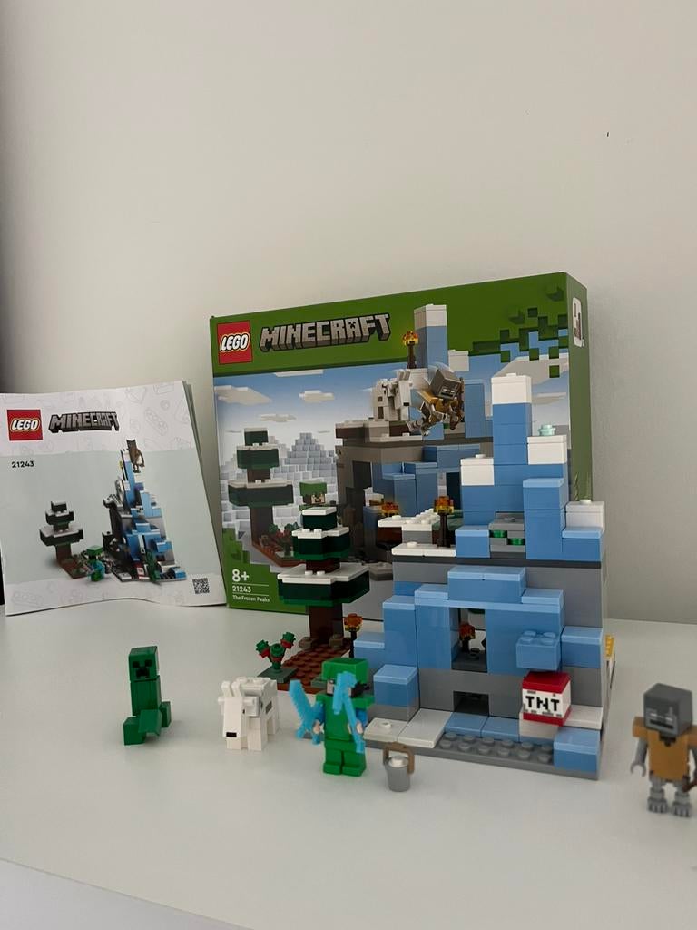 Lego minecraft de ijsbergtoppen, Gebruikt, Minecraft, Lego, Ophalen of Verzenden