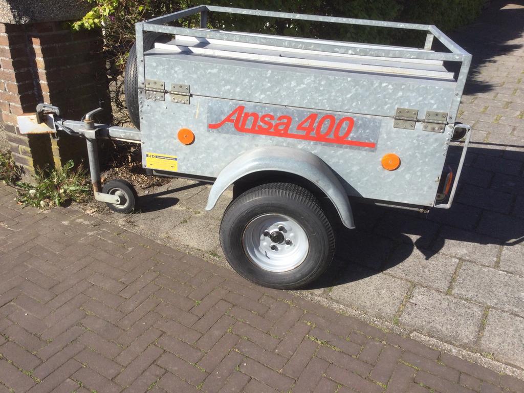 Aanhangwagen Bagagewagen, Ophalen, Zo goed als nieuw
