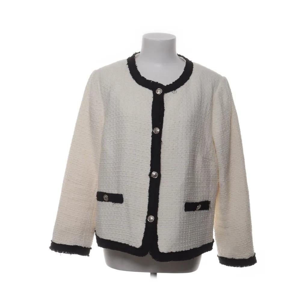 Mooi klasse jasje  creme/ zwart mt 42/ 44, H&M, Overige kleuren, Maat 42/44 (L), Ophalen of Verzenden